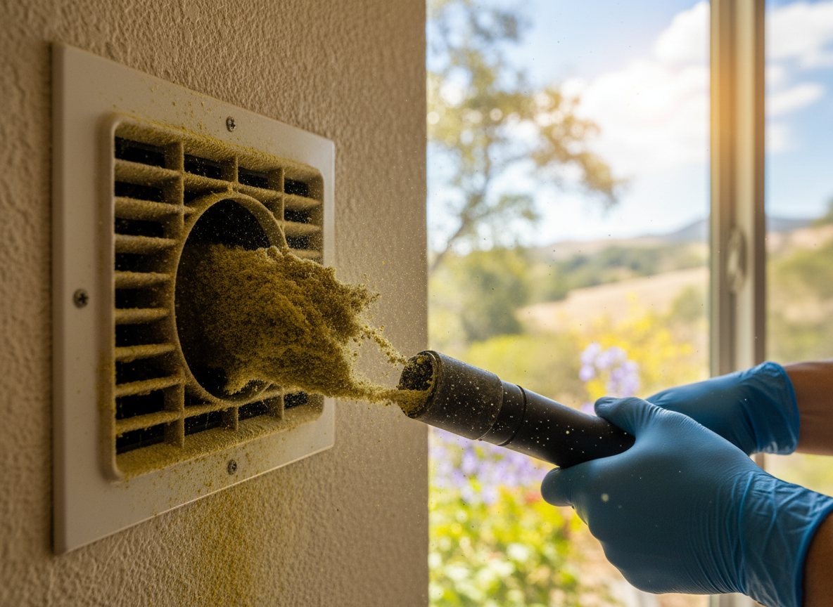 Seasonal Pollen and Air Duct Concerns in Oakley During Spring